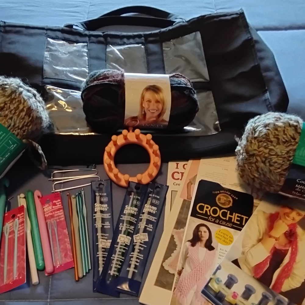 Crochet Kit and Tote